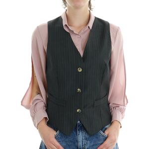 GILET GESSATO GRIGIO